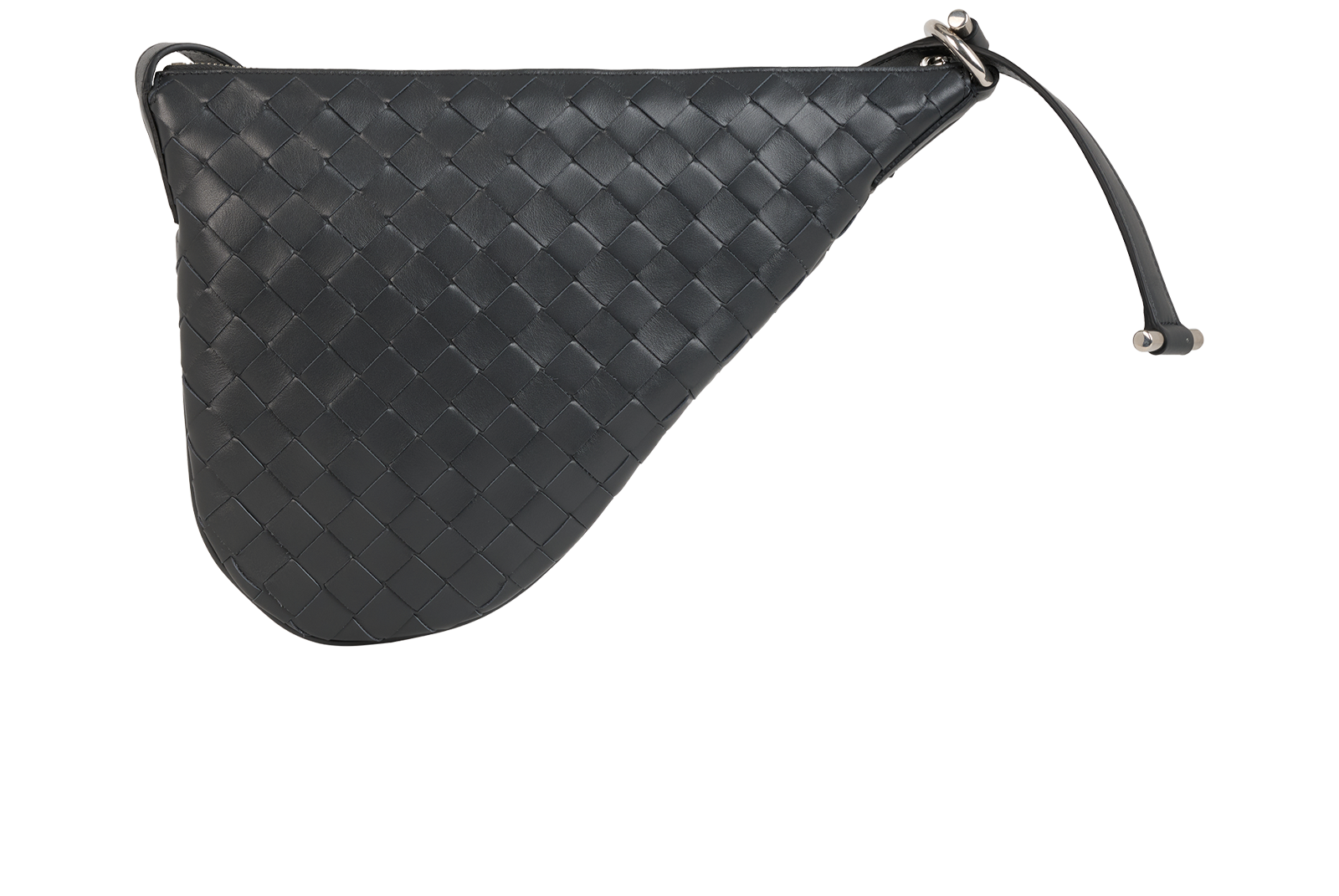 Small Virgule, &pound;1,200, Handbags, Grey, Leather, Back view